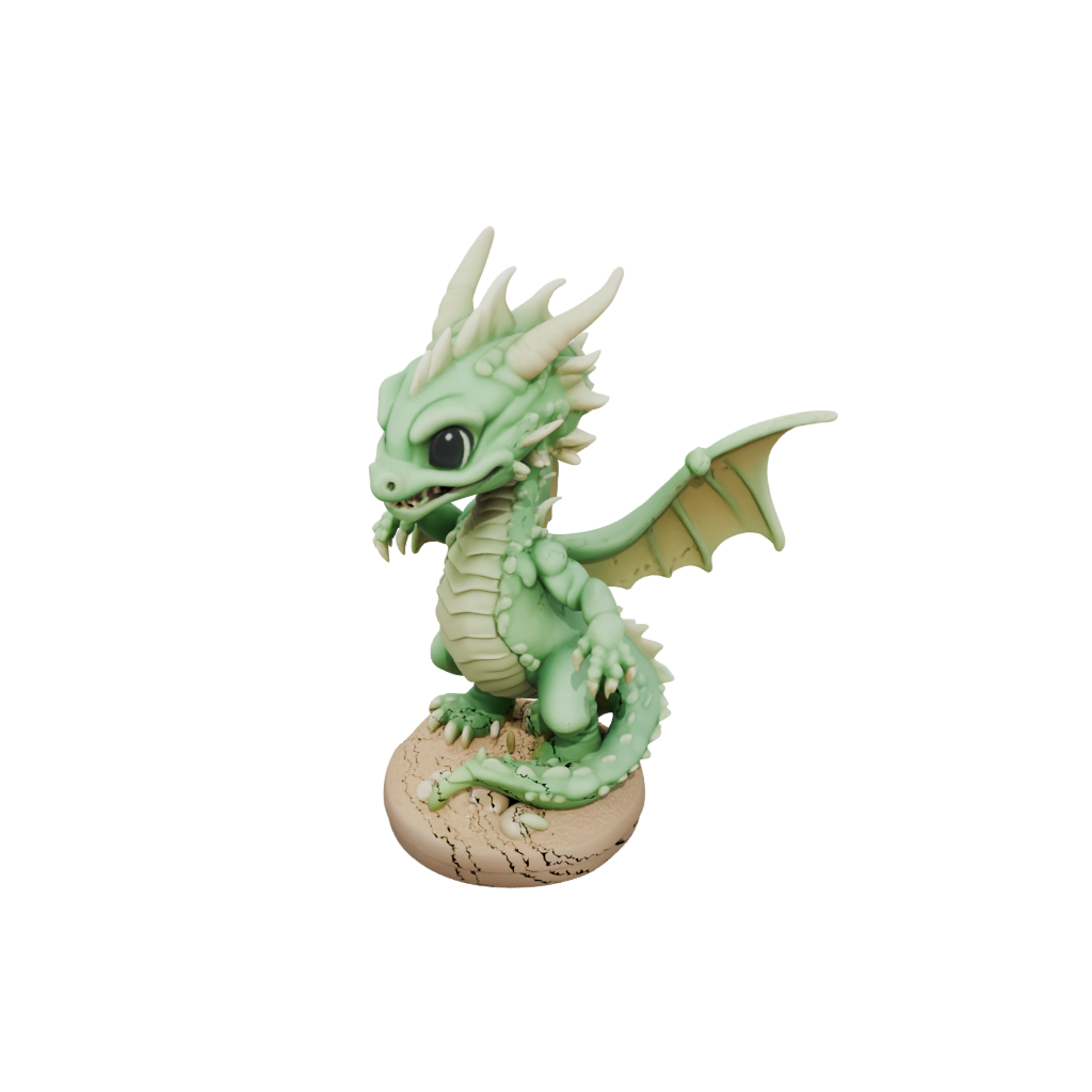 Glow Chibi Sand Wyrm
