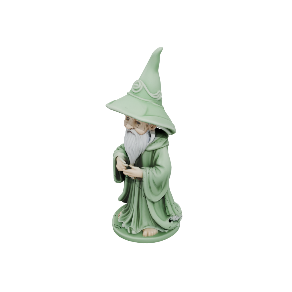 Glow Chibi Wise Wizard Figure
