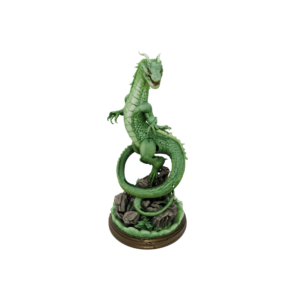 Glow Scene Basilisk Serpent