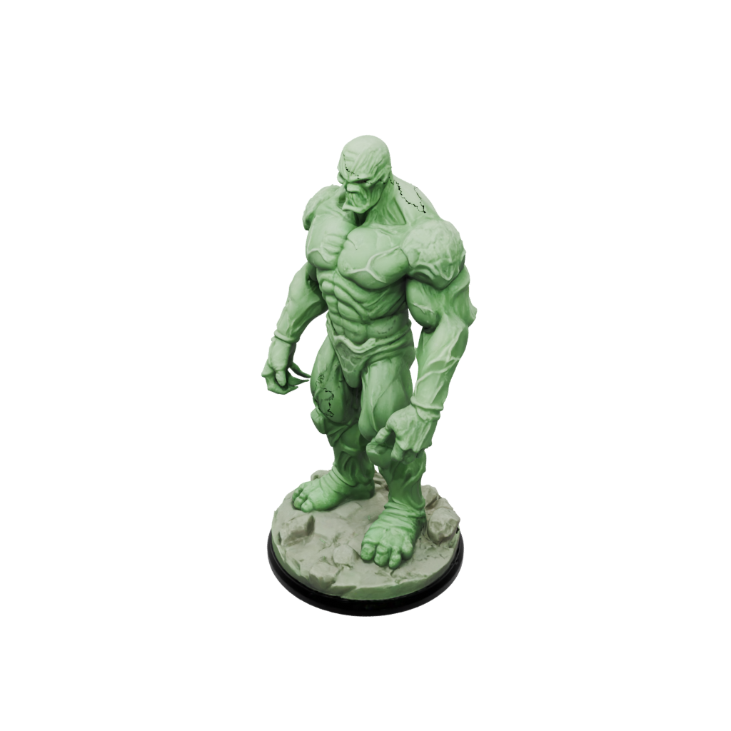 Glow Scene Earth Golem Colossus