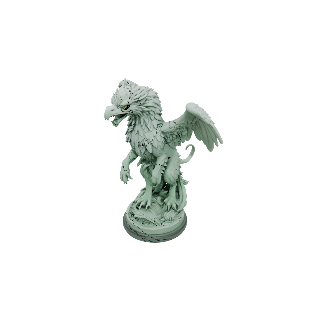 Glow Scene Griffin Statue