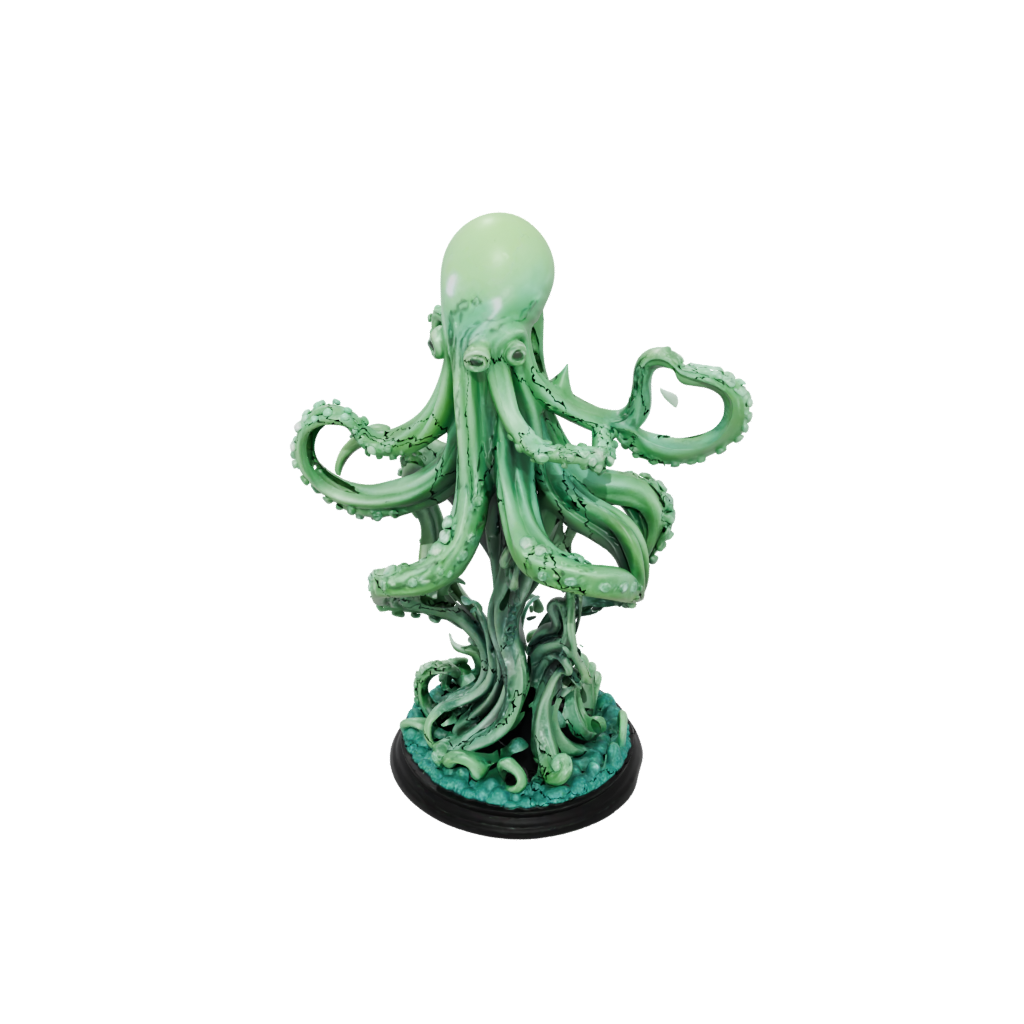 Glow Scene Kraken Tentacle Sculpture