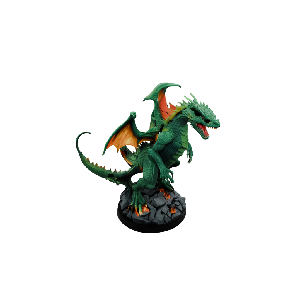 Glow Scene Lava Drake
