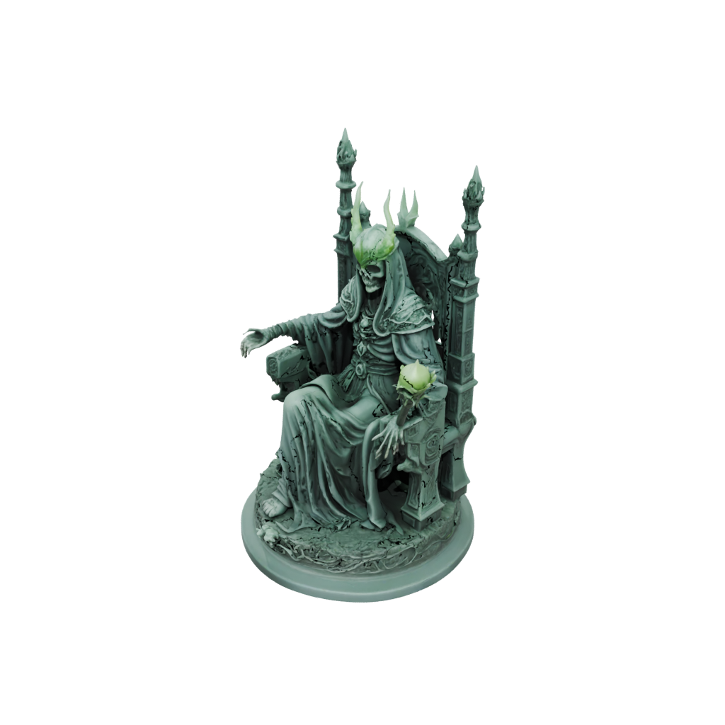 Glow Scene Lich On Throne
