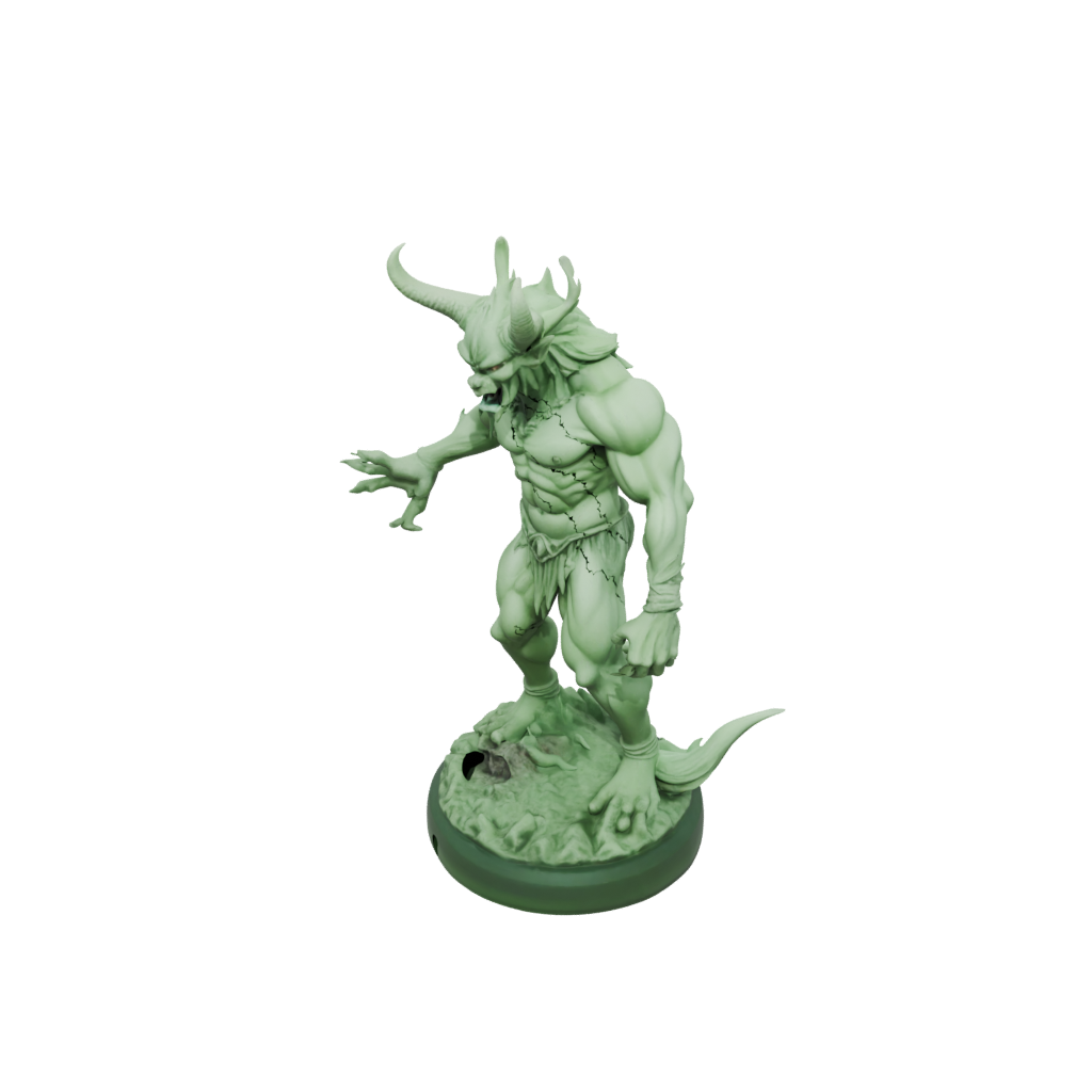 Glow Scene Oni Demon