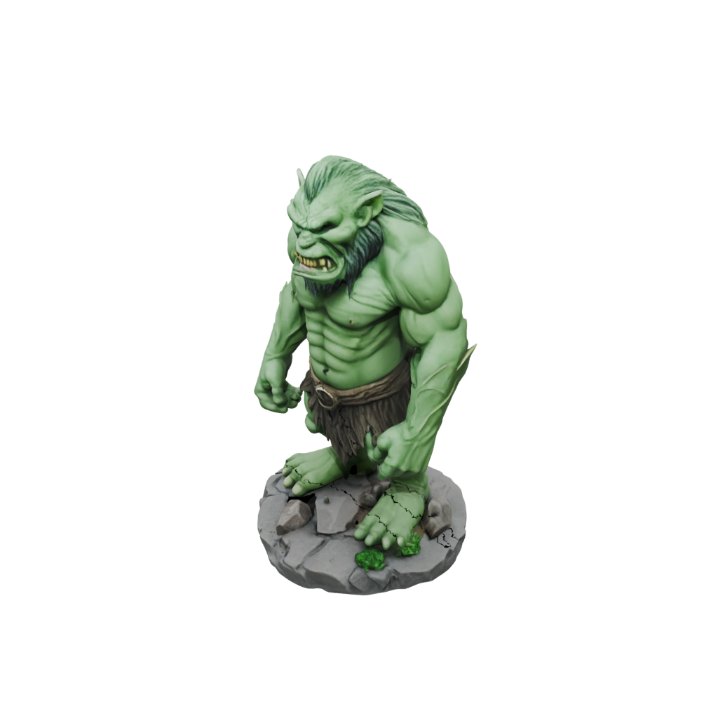 Glow Scene Rock Troll