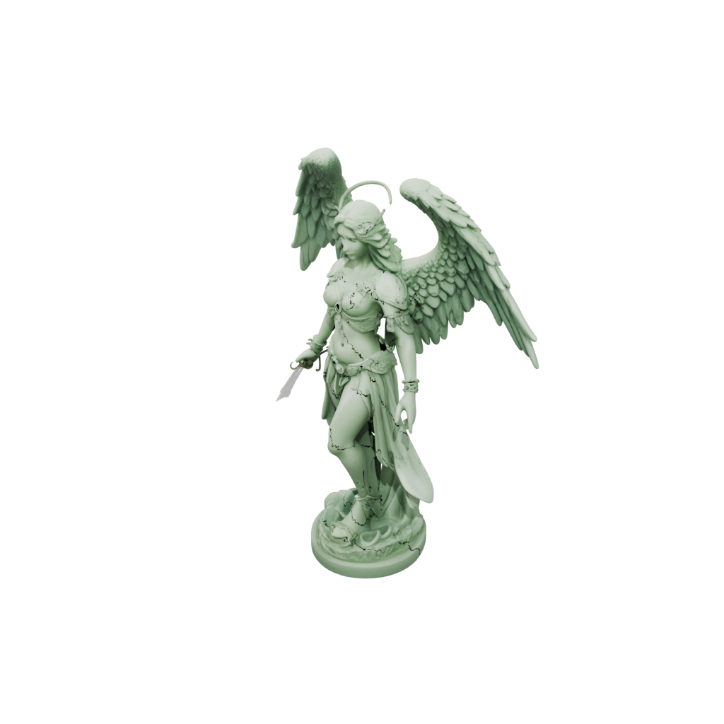 Glow Celestial Angel Warrior