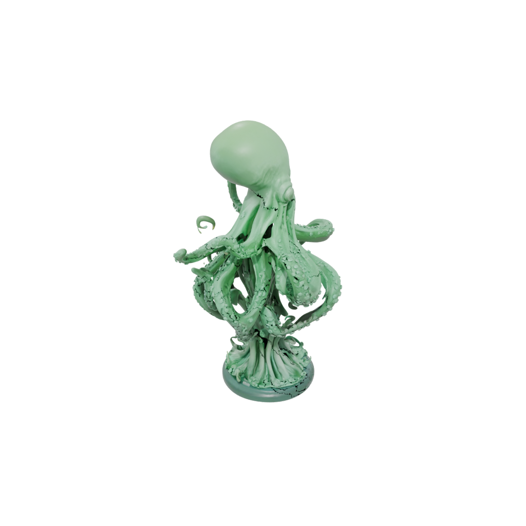 Glow Kraken Tentacle Sculpture