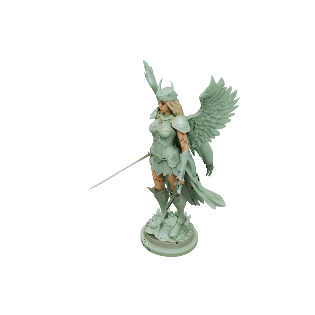 Glow Valkyrie Warrior Figure
