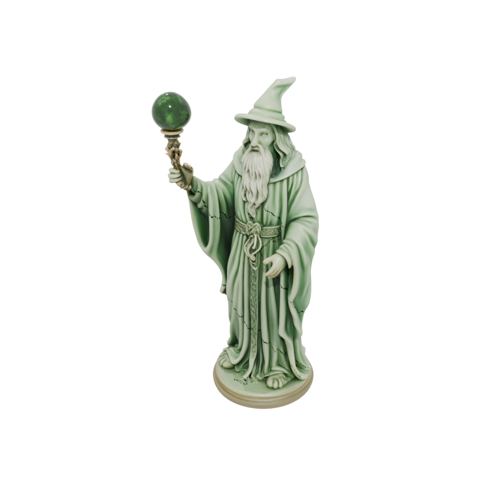Glow Wise Wizard Figure
