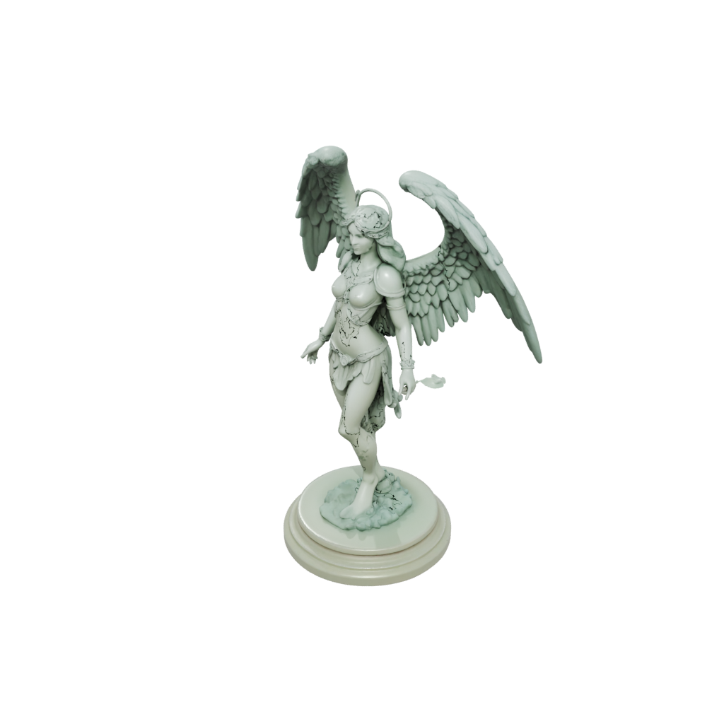 Glow Relief Celestial Angel Warrior