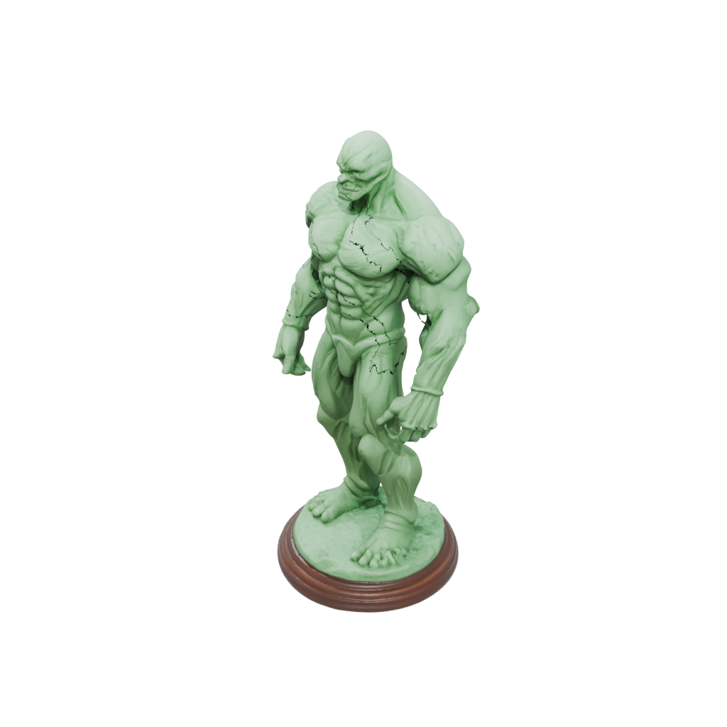Glow Relief Earth Golem Colossus