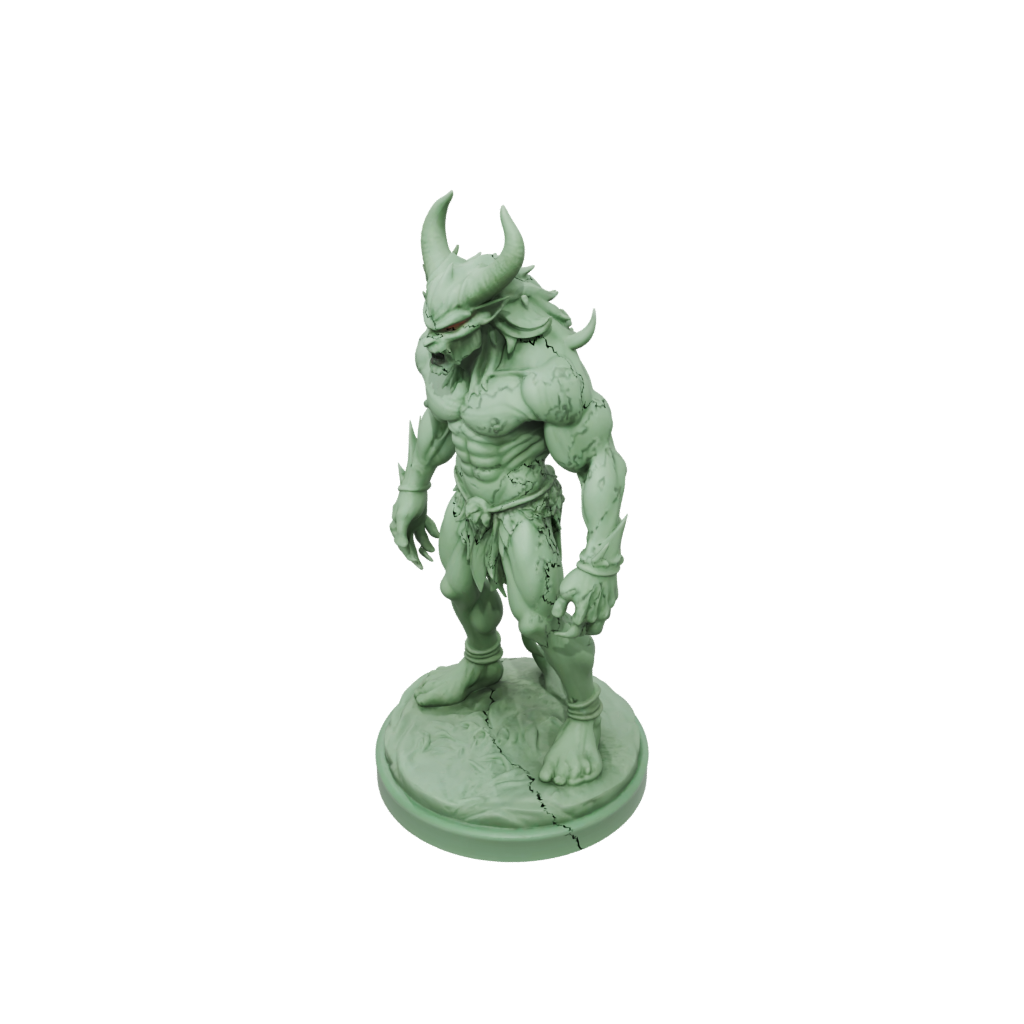 Glow Relief Oni Demon