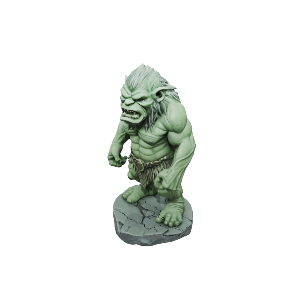 Glow Relief Rock Troll
