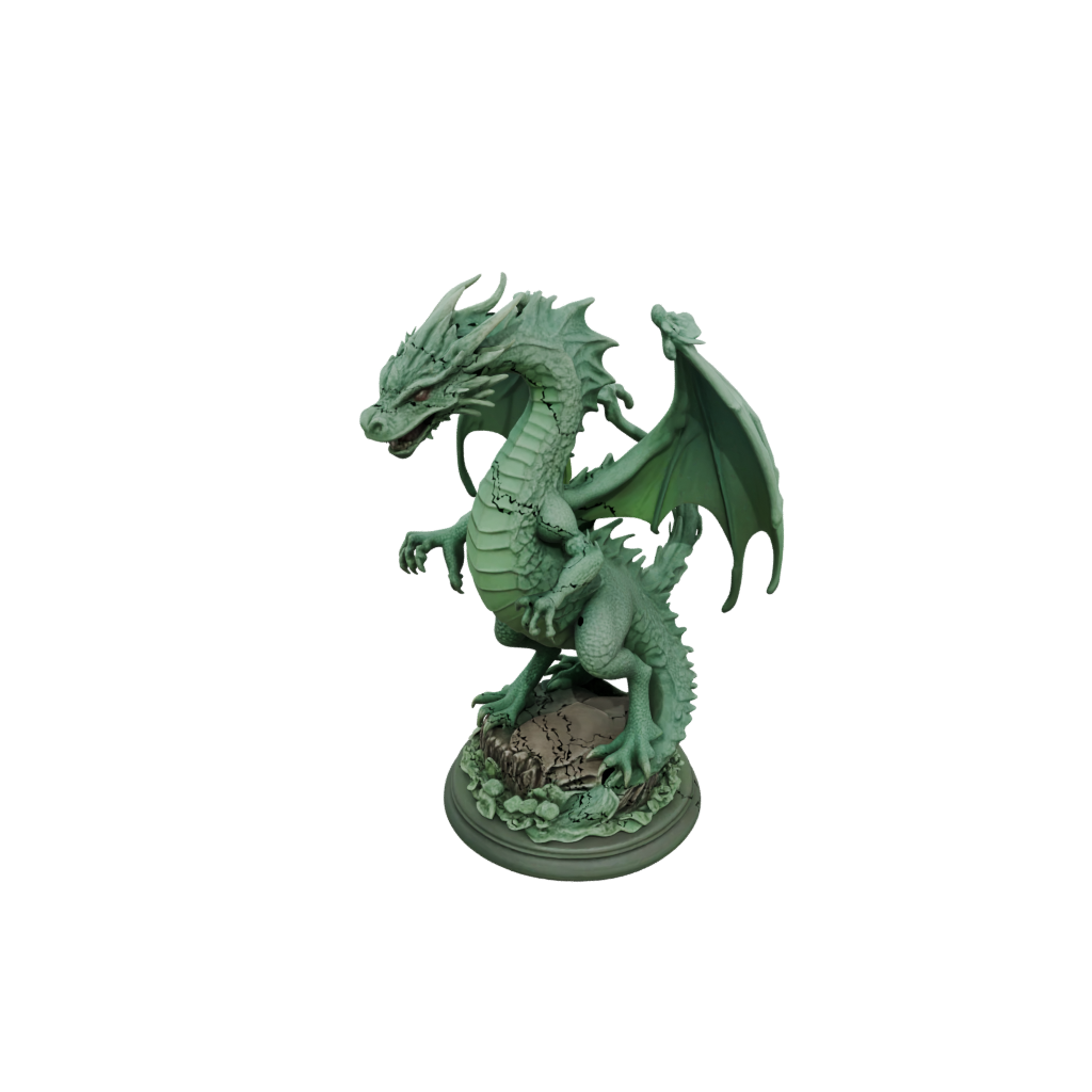 Glow Relief Swamp Dragon