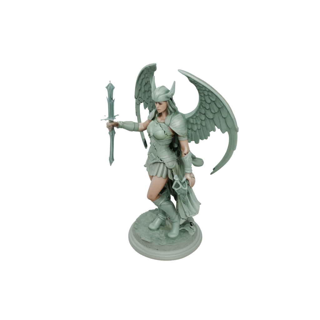 Glow Relief Valkyrie Warrior Figure
