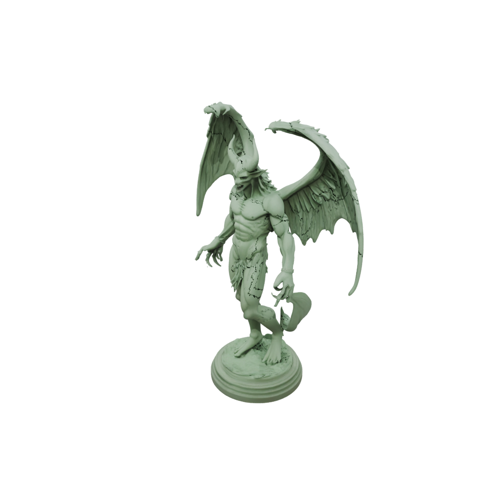 Glow Relief Winged Demon Lord