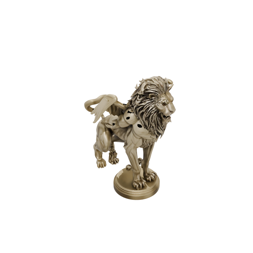 Gold Bust Manticore