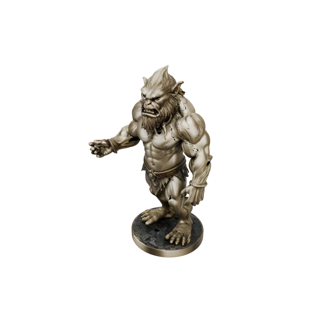 Gold Bust Rock Troll