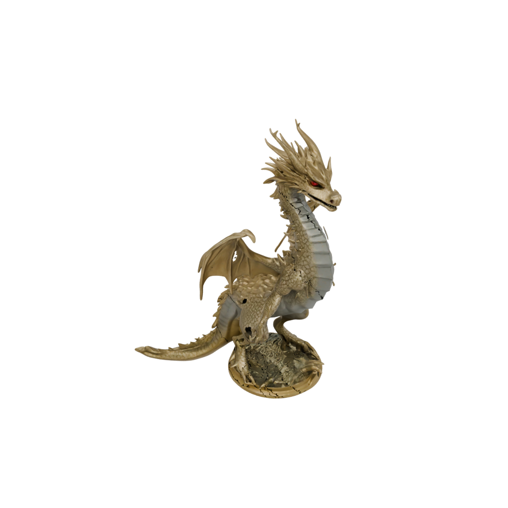 Gold Bust Swamp Dragon