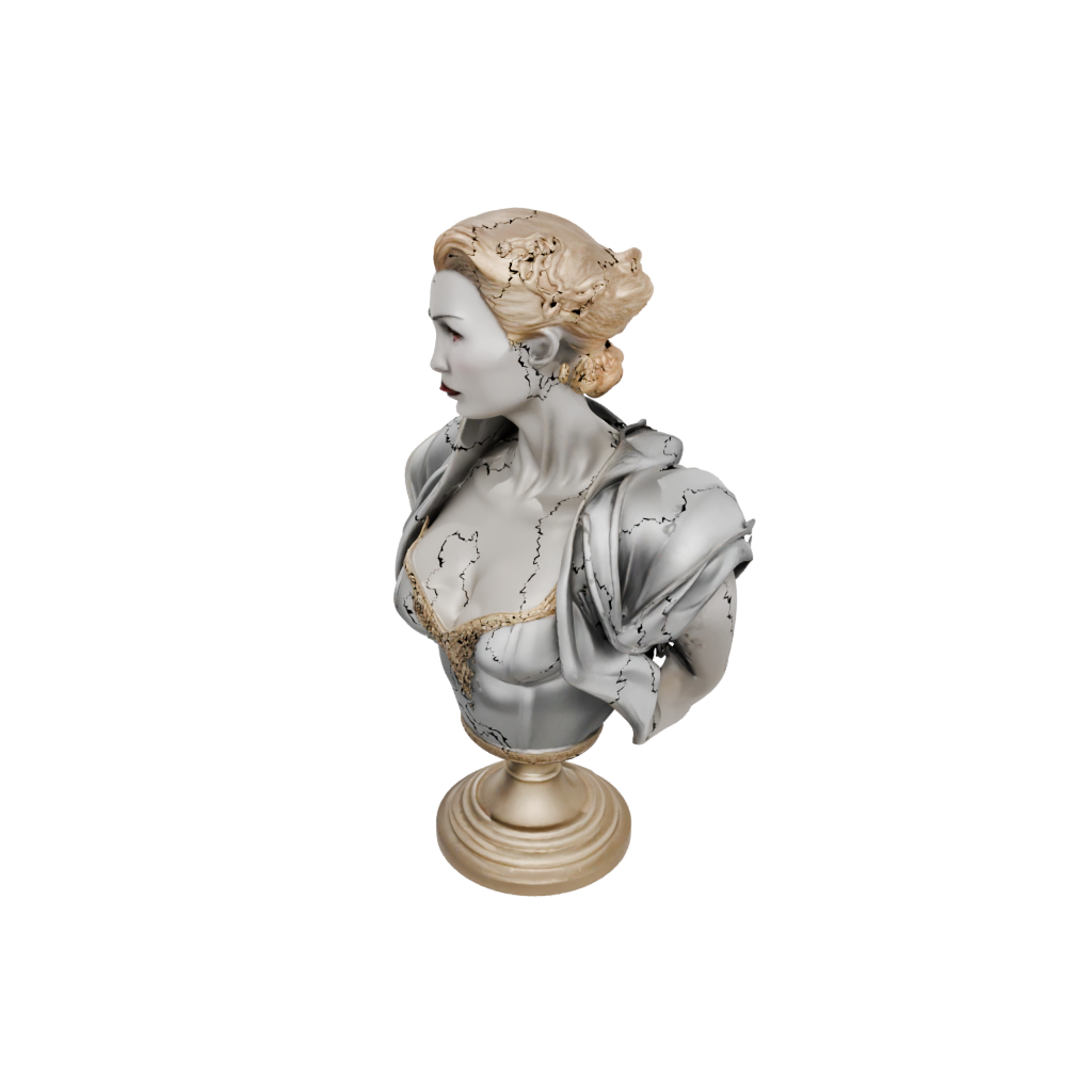 Gold Bust Vampire Countess