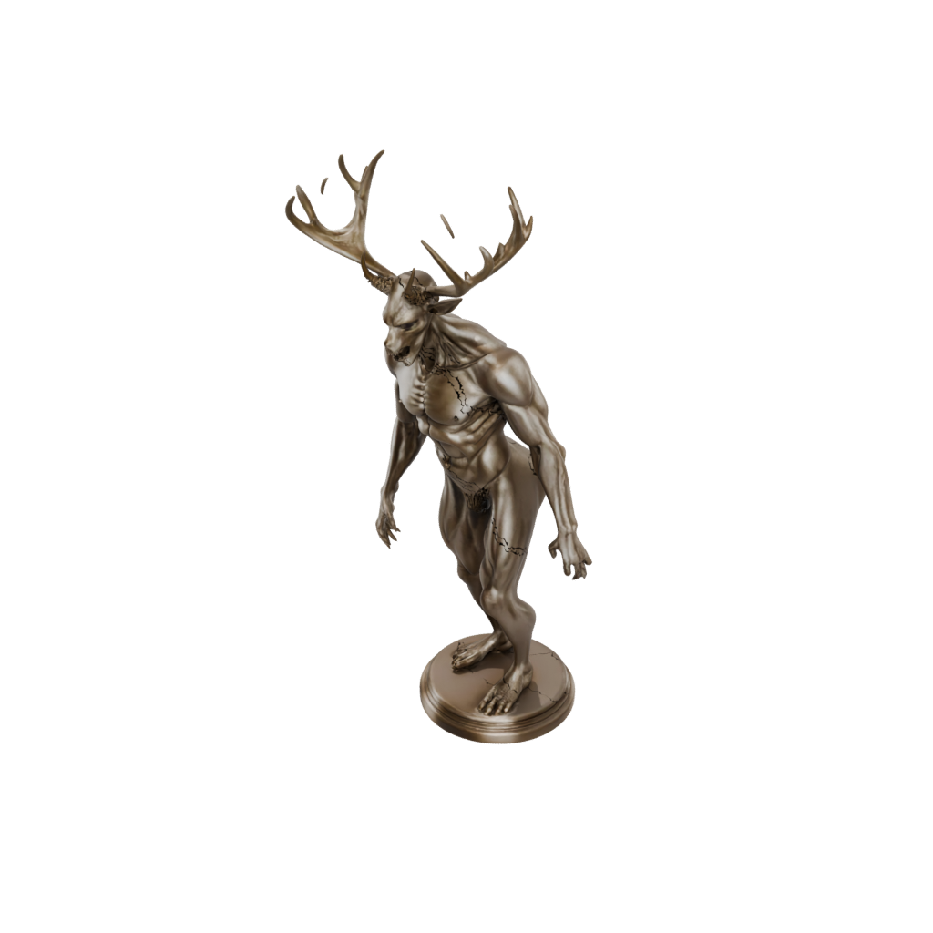 Gold Bust Wendigo