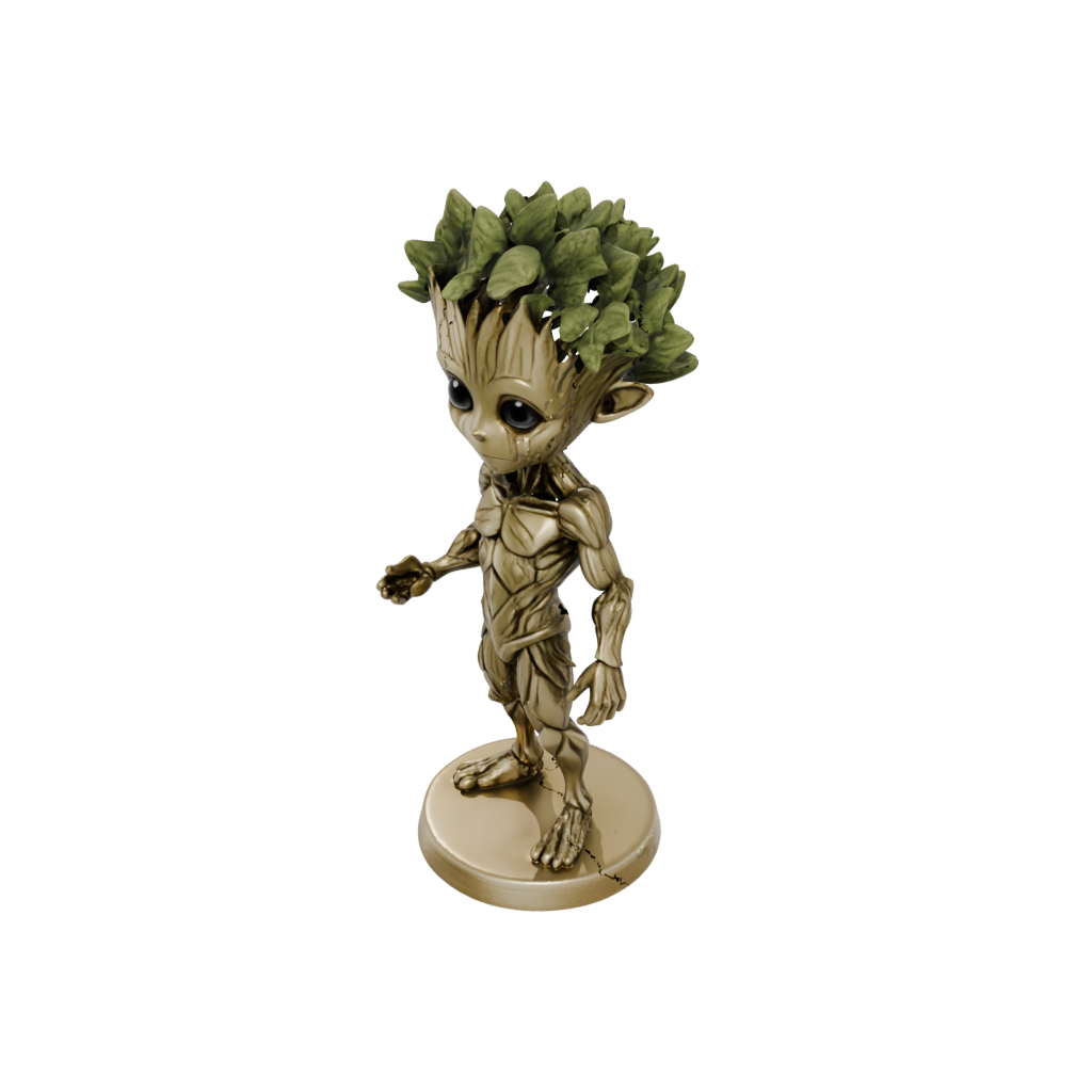 Gold Chibi Treant Elder