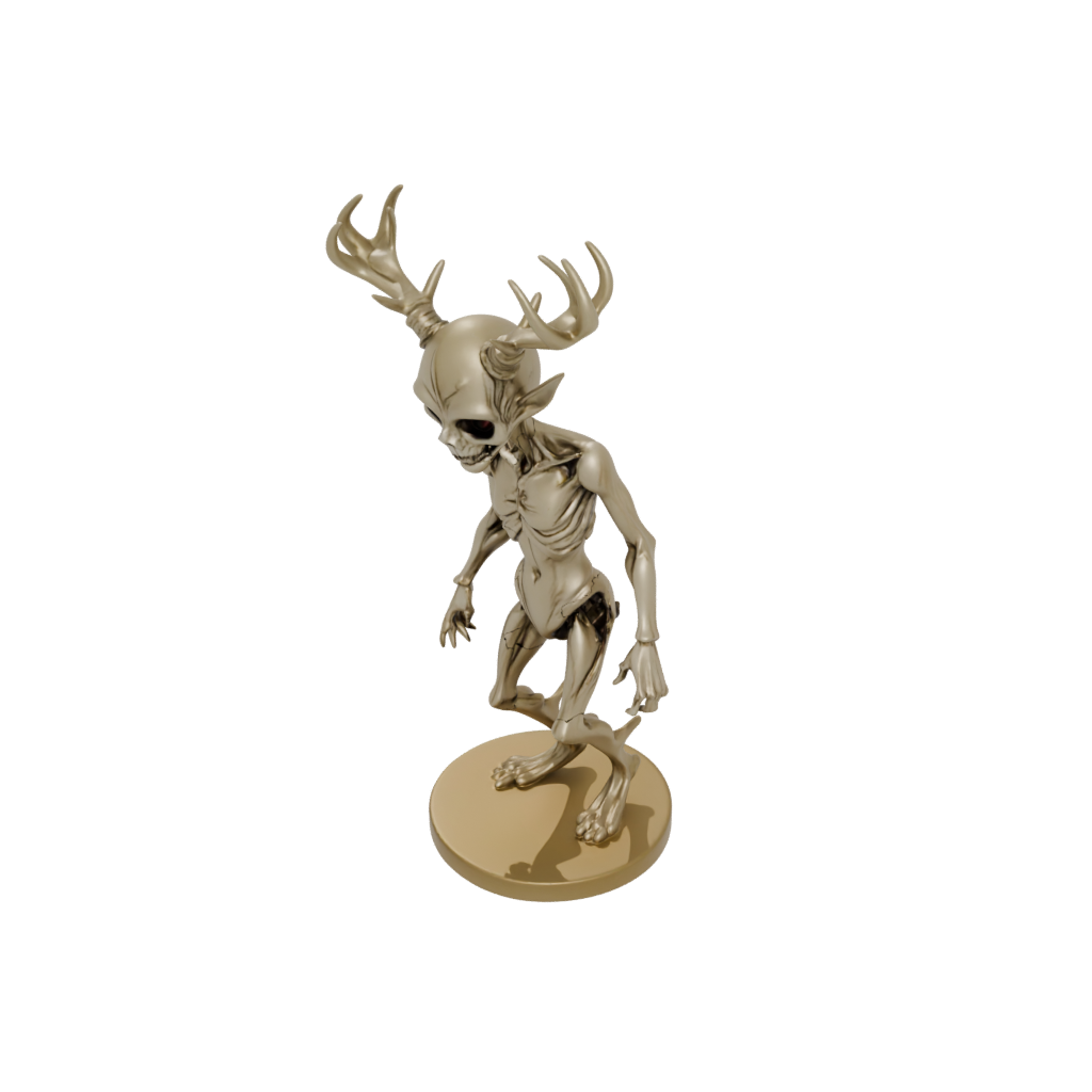 Gold Chibi Wendigo