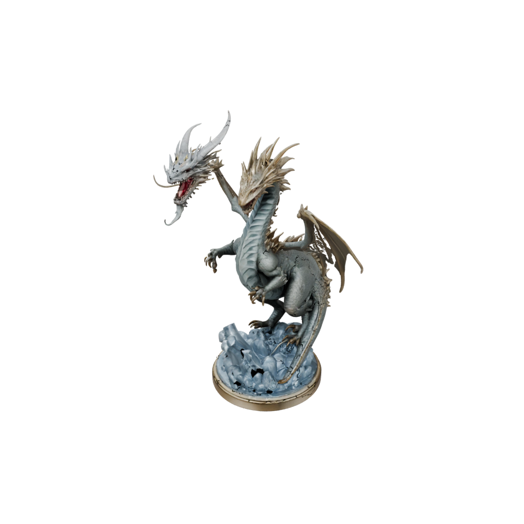 Gold Scene Frost Wyrm