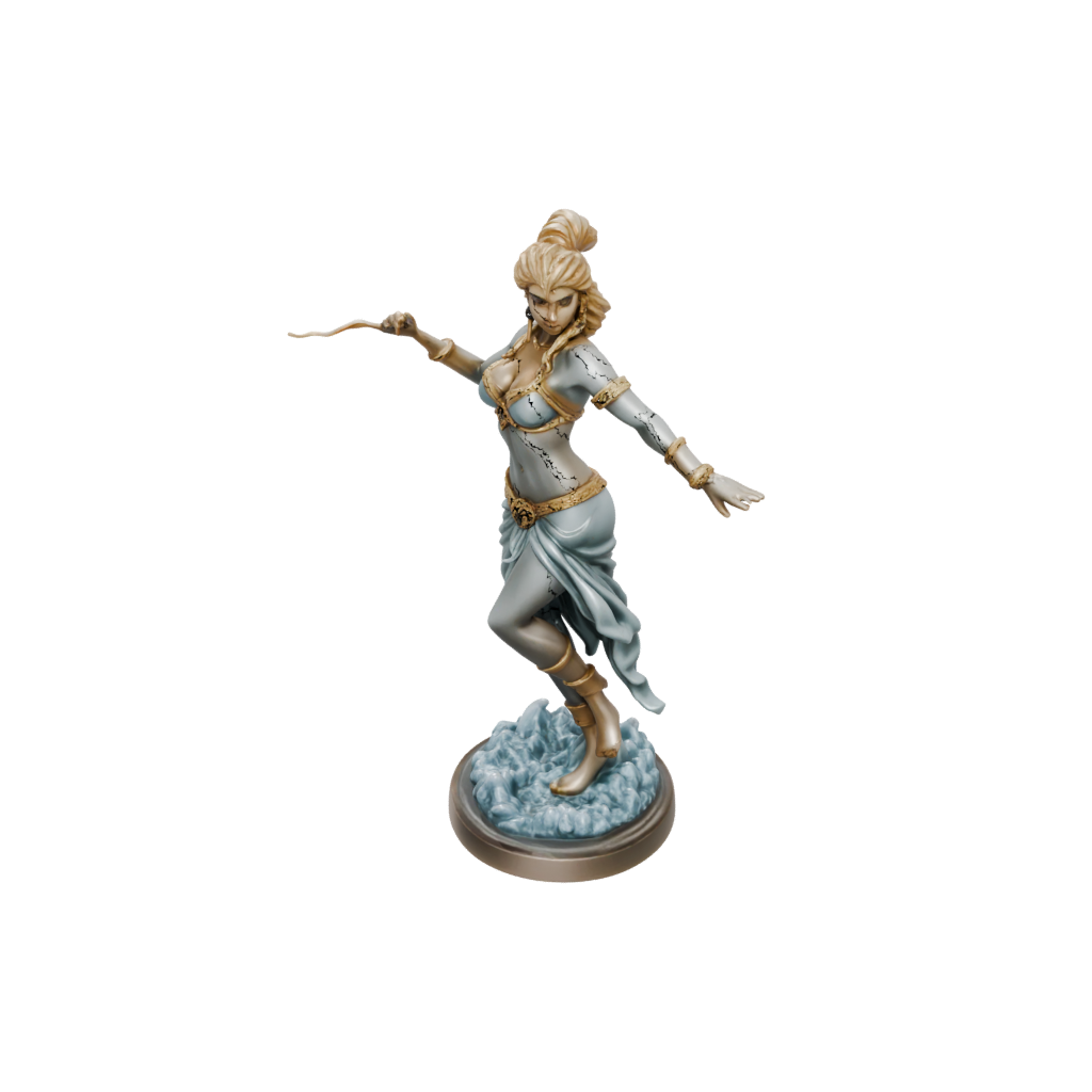 Gold Scene Storm Djinn