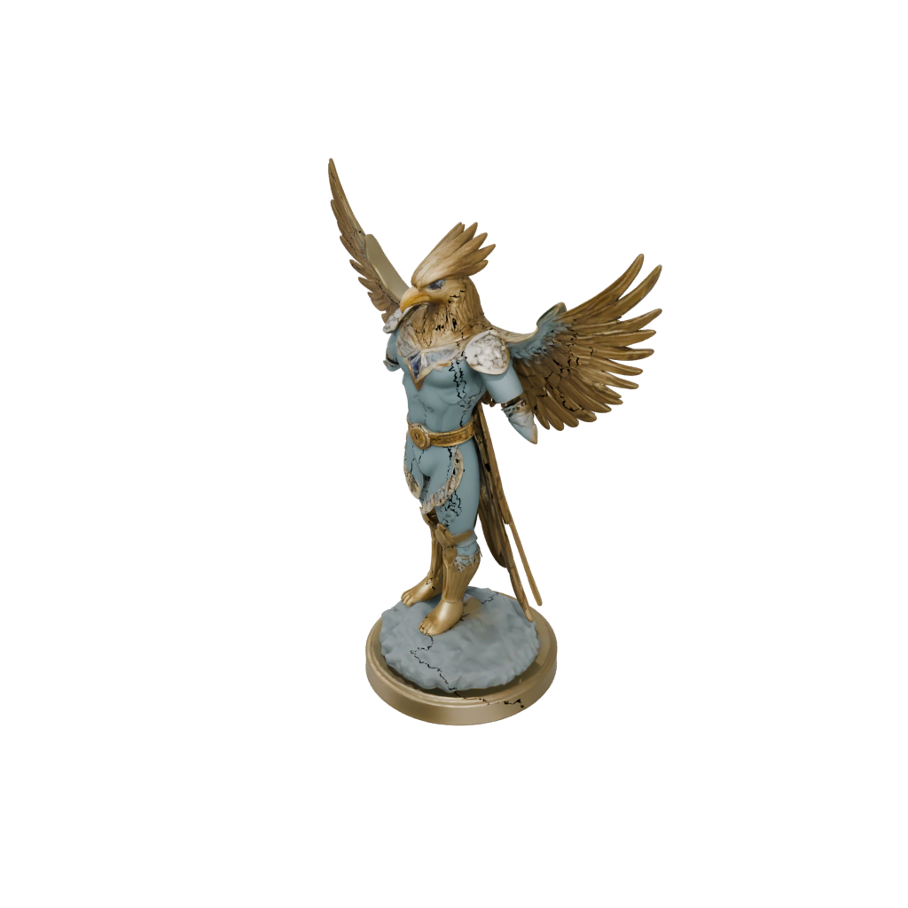 Gold Scene Thunderbird