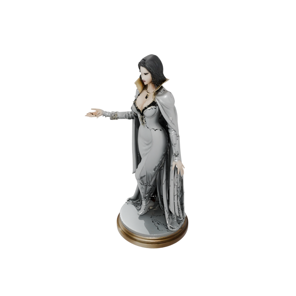 Gold Scene Vampire Countess