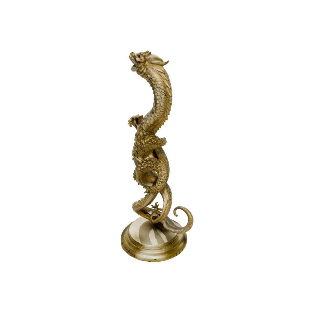 Gold Basilisk Serpent