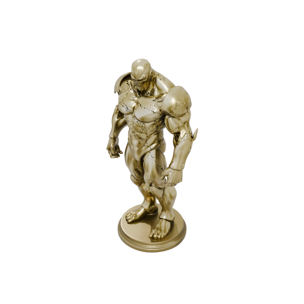 Gold Earth Golem Colossus