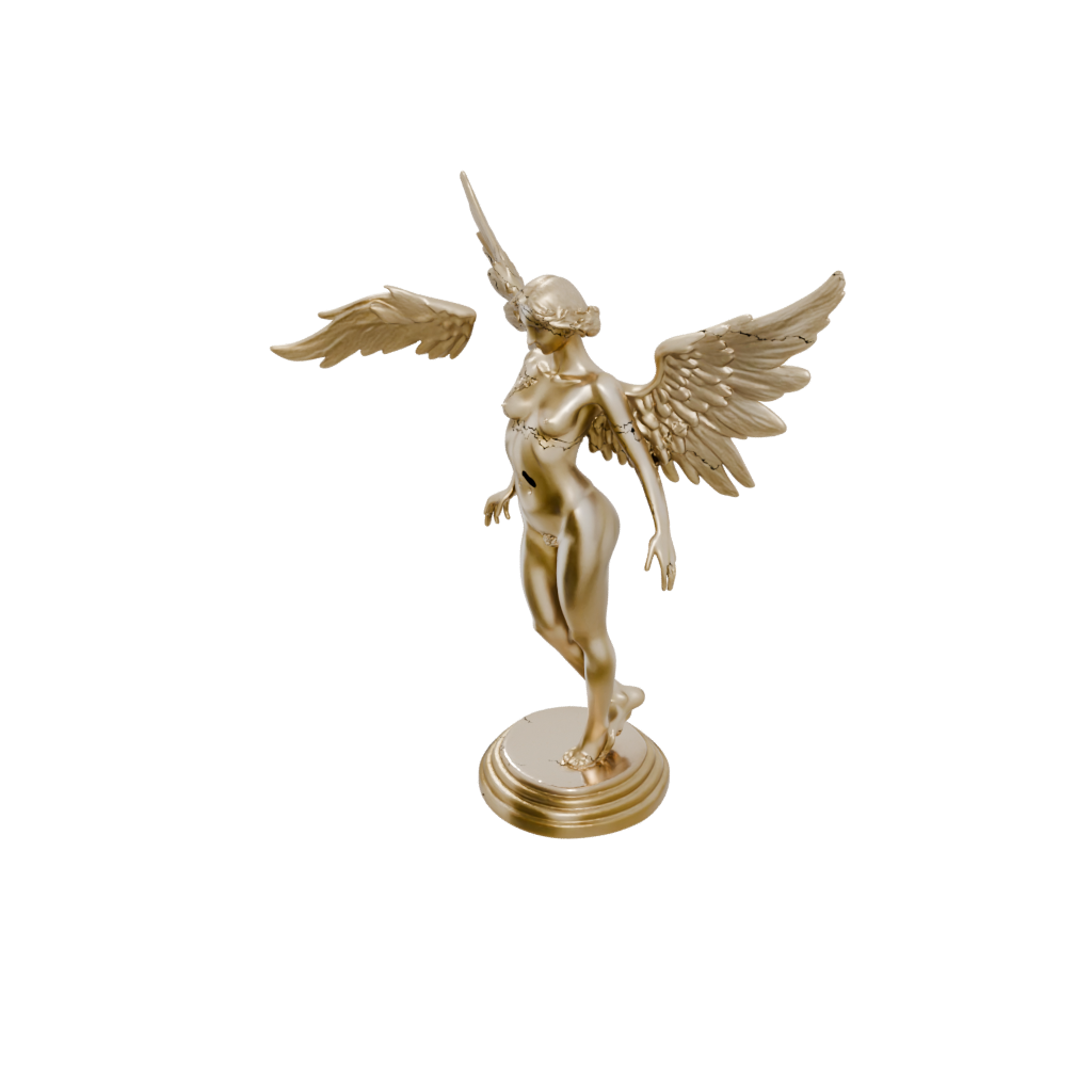 Gold Fallen Angel