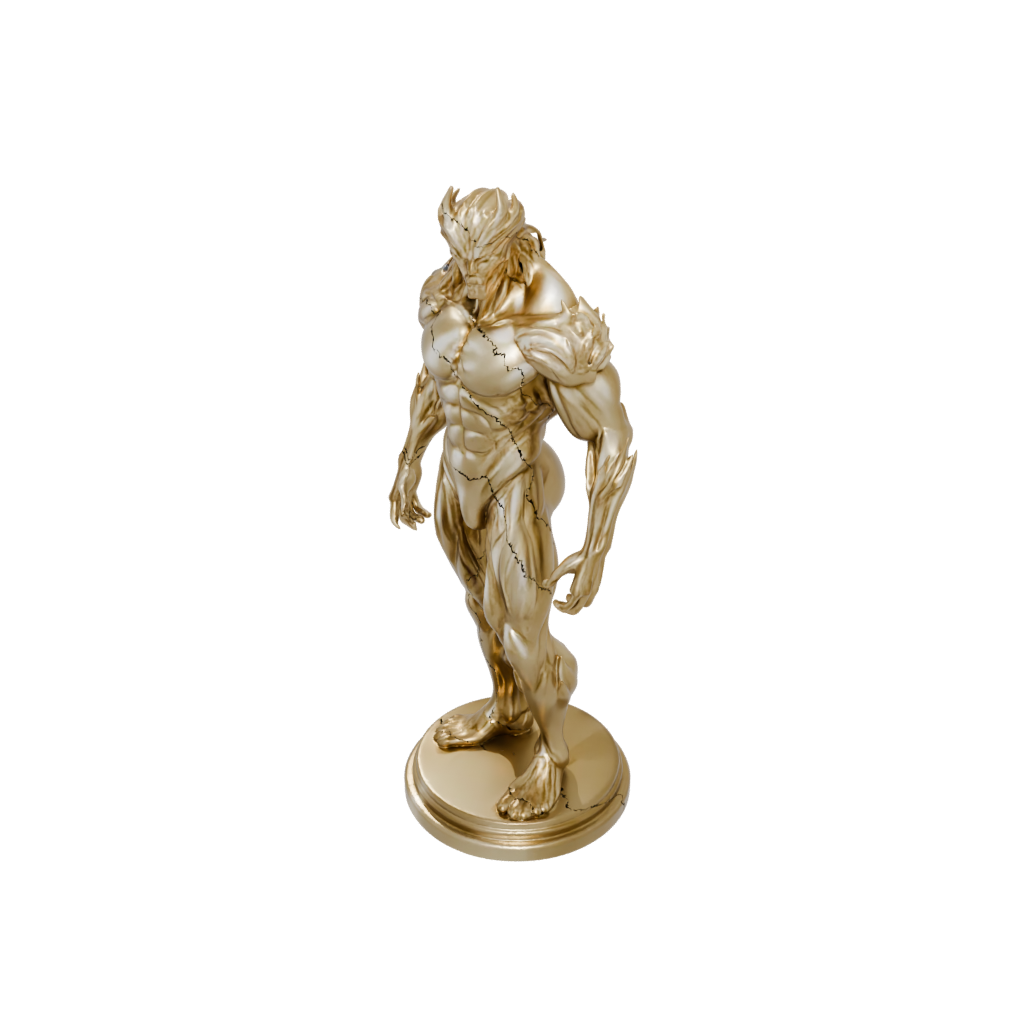 Gold Fire Elemental Titan