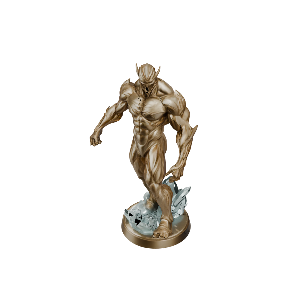 Gold Ice Elemental Titan