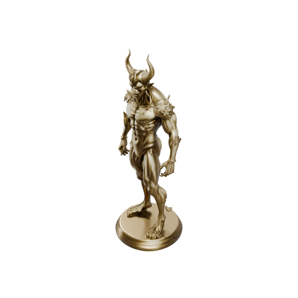 Gold Oni Demon