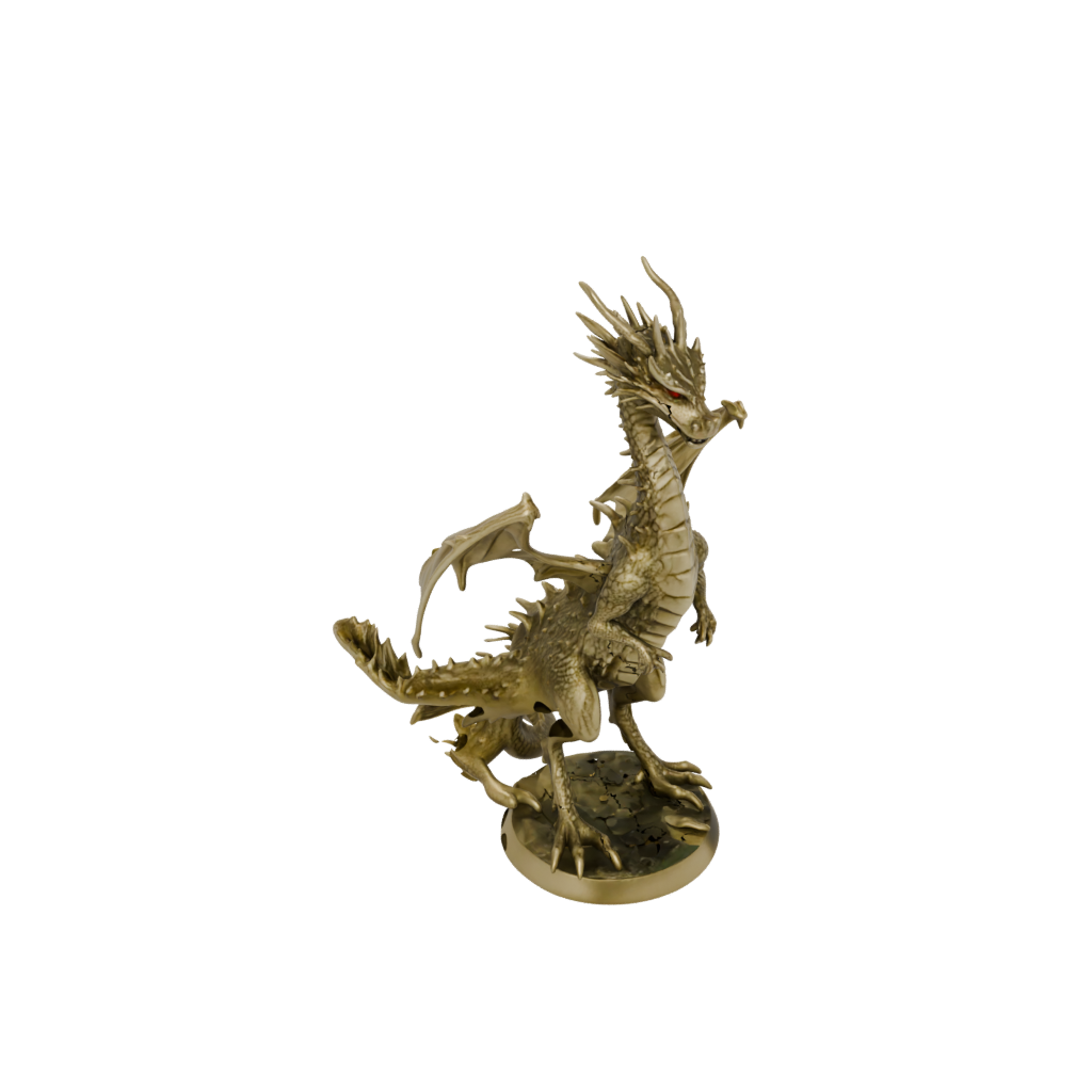 Gold Swamp Dragon
