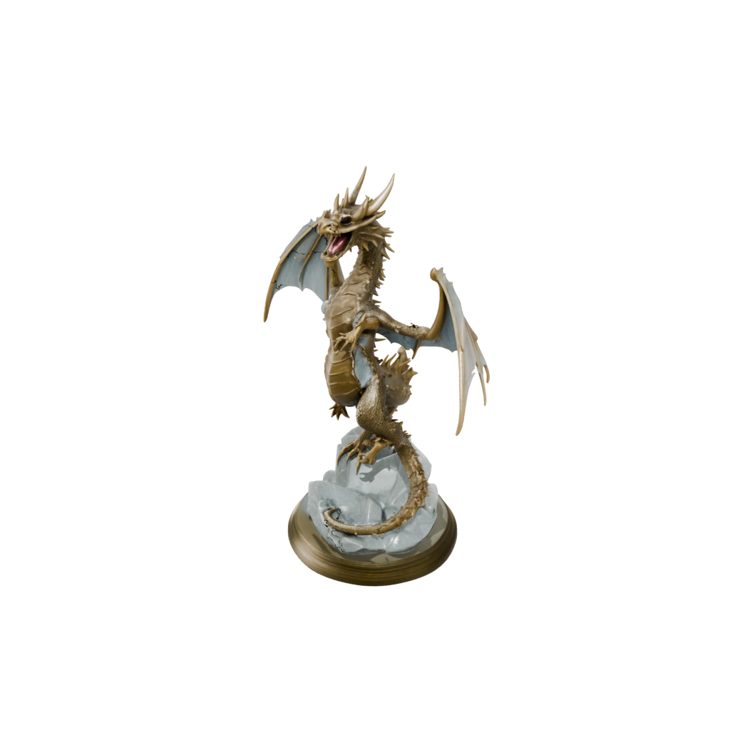 Gold Relief Frost Wyrm