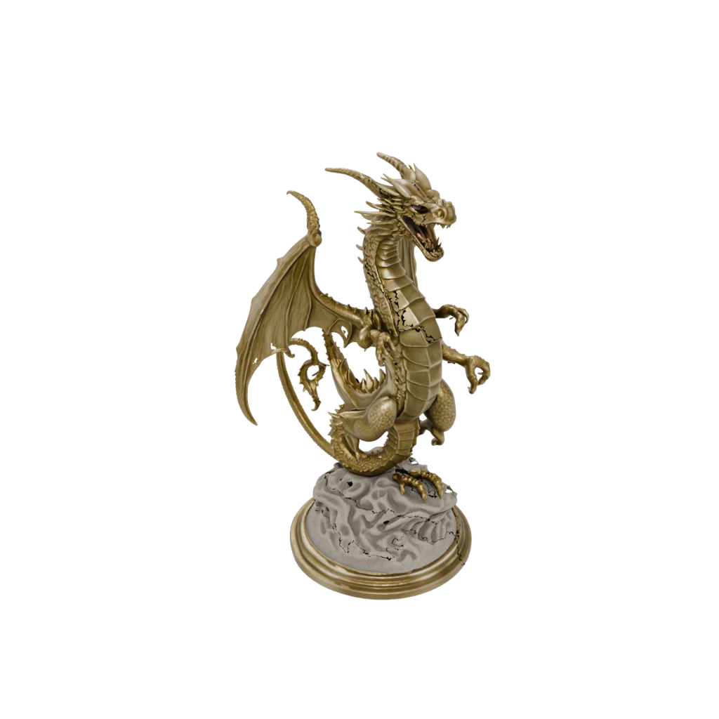 Gold Relief Sand Wyrm