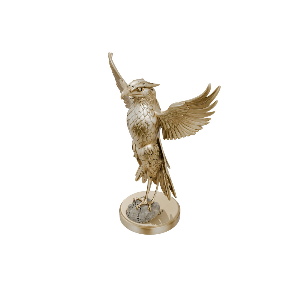 Gold Relief Thunderbird