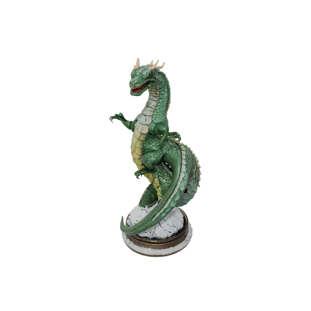Holiday Bust Basilisk Serpent