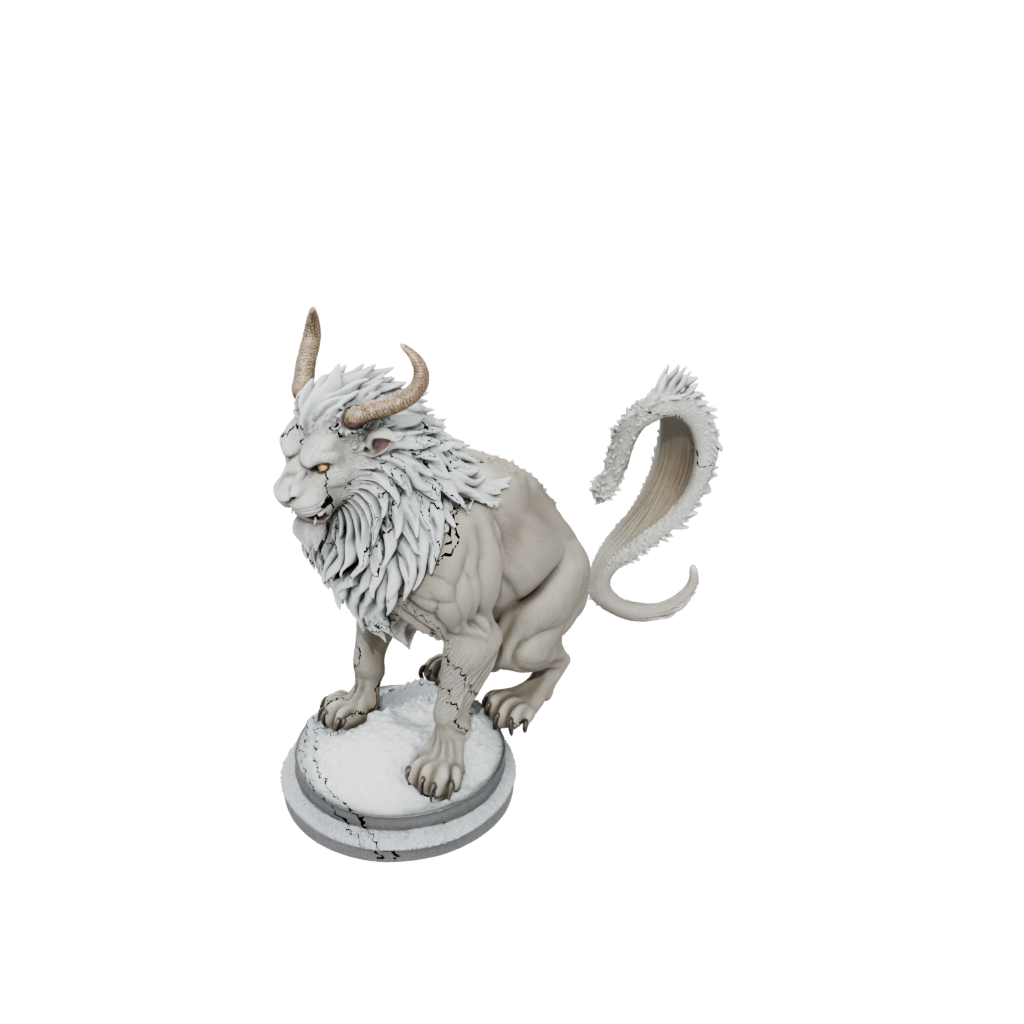 Holiday Bust Chimera Beast