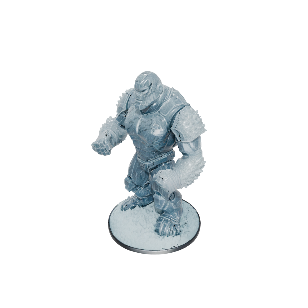 Holiday Bust Crystal Golem