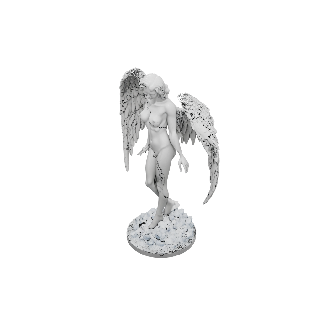 Holiday Bust Fallen Angel
