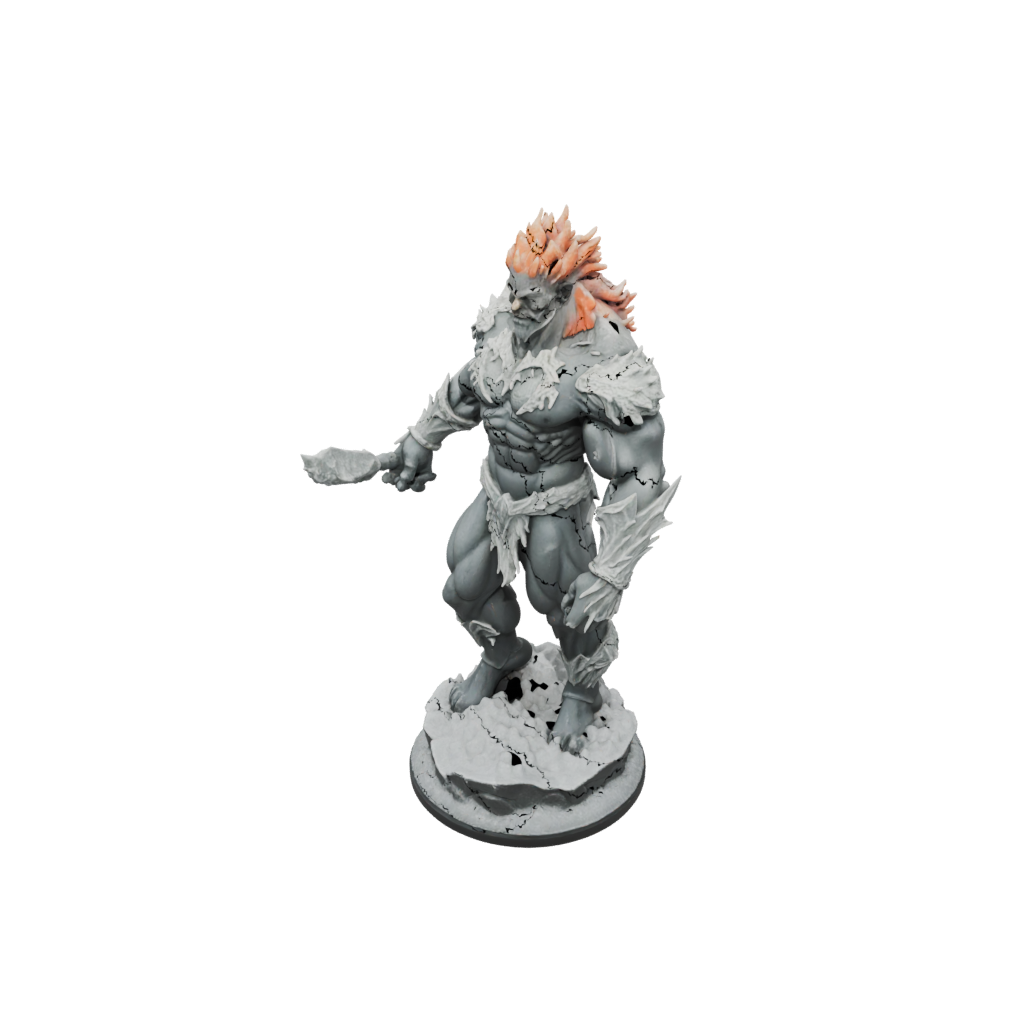 Holiday Bust Fire Elemental Titan
