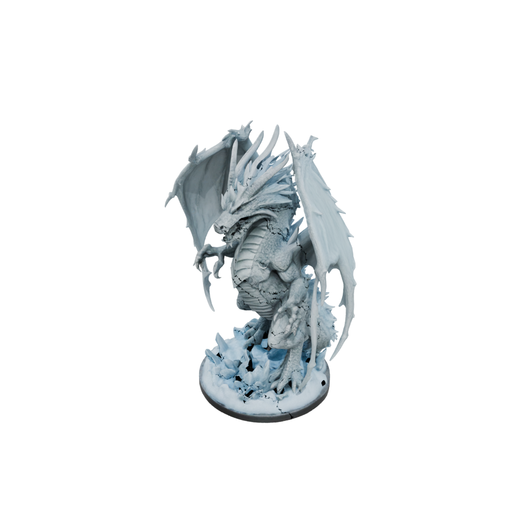 Holiday Bust Frost Wyrm