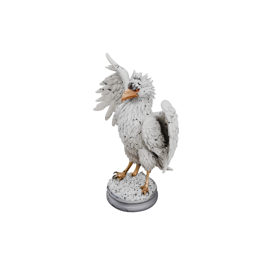 Holiday Bust Griffin Statue