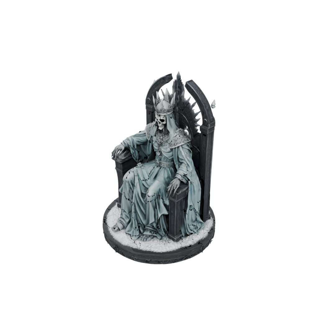 Holiday Bust Lich On Throne